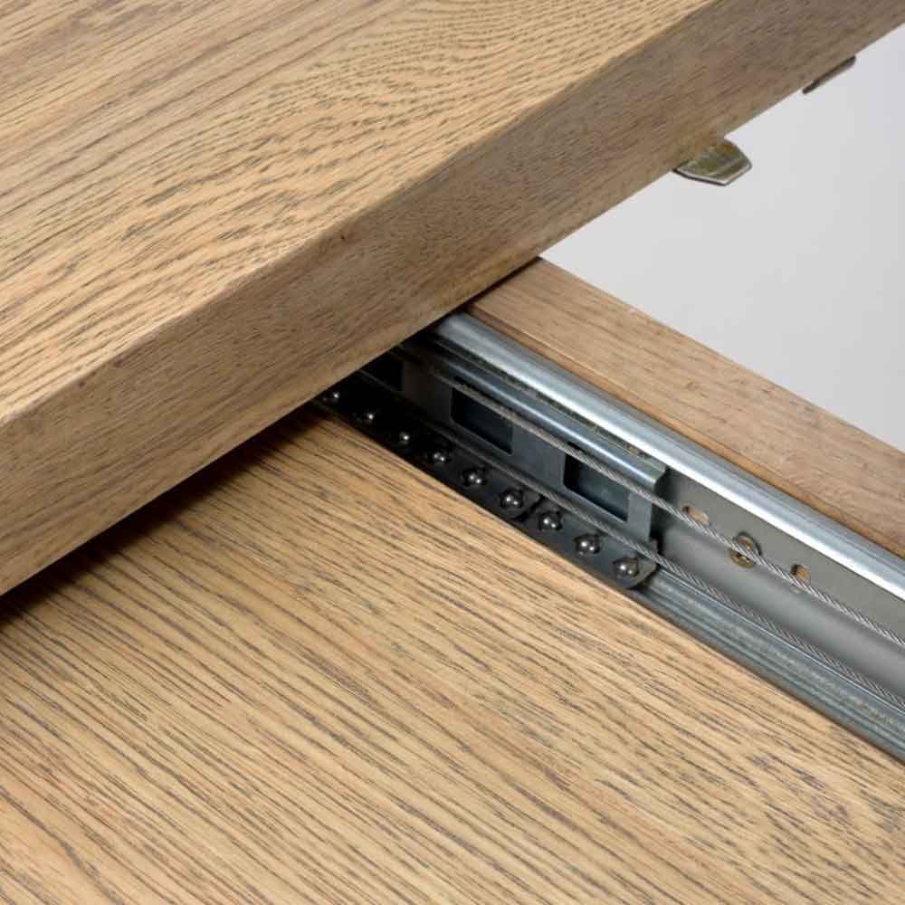 Carnara Wooden Extending Dining Table in Oak