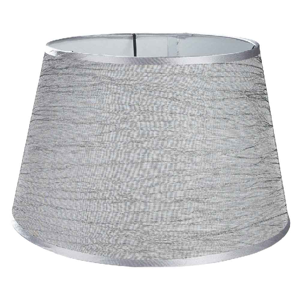 Carnation Ceramics Table Lamp In Dark Blue And Silver
