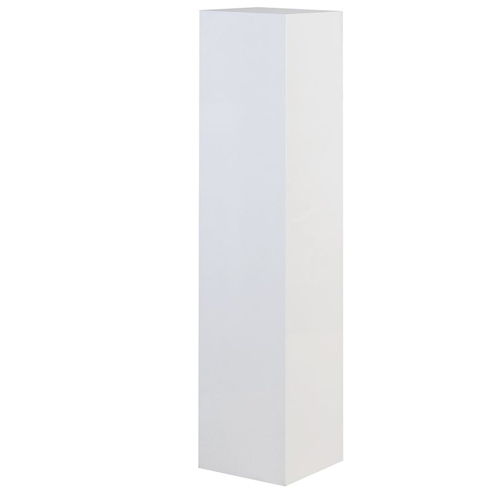 Carolina Large Fiberglass Decorative Pillar In White