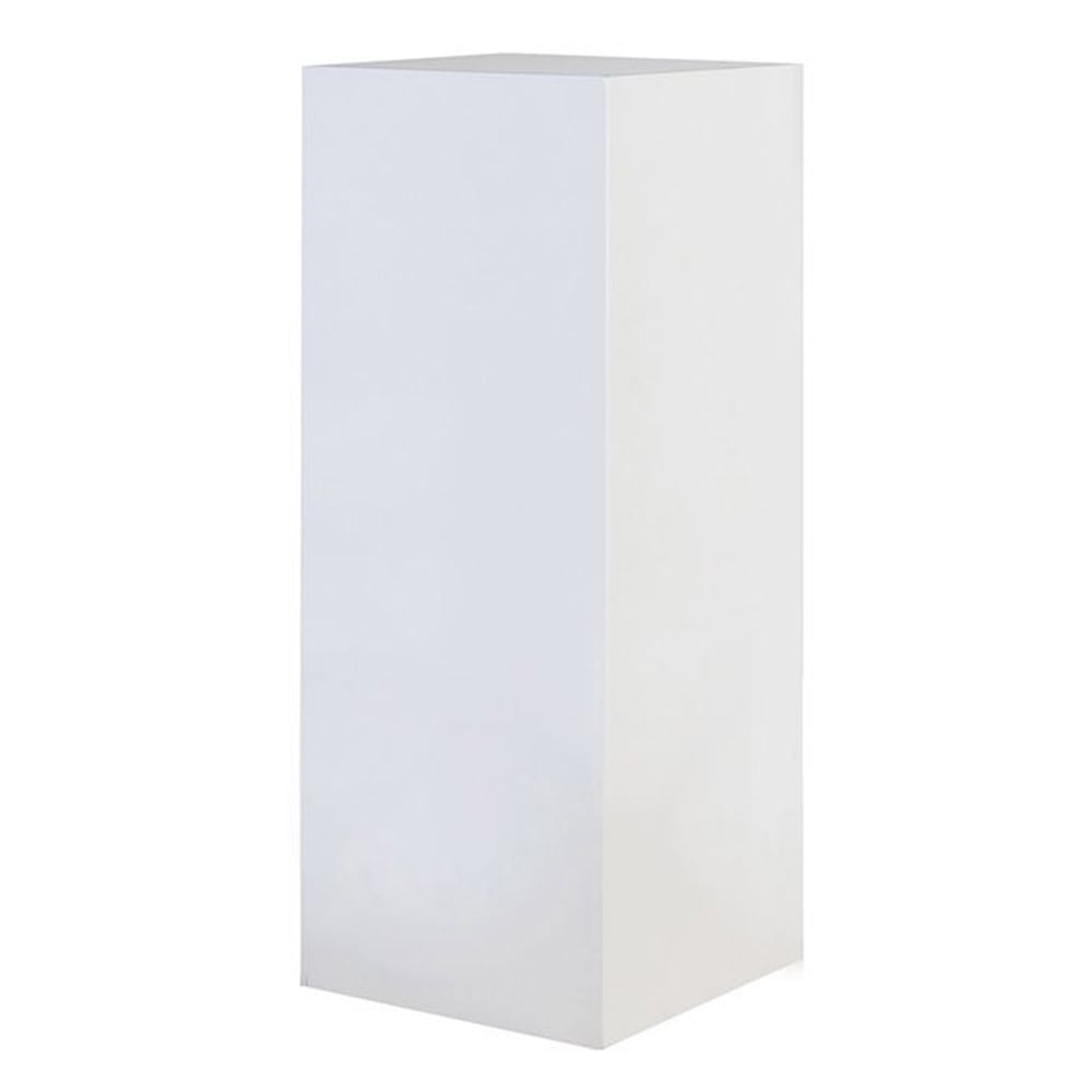 Carolina Small Fiberglass Decorative Pillar In White