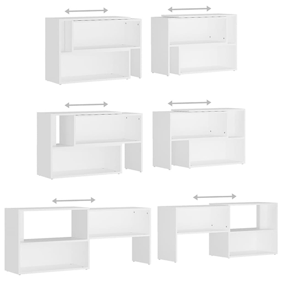 Carolus Wooden TV Stand With Shelves In White_5
