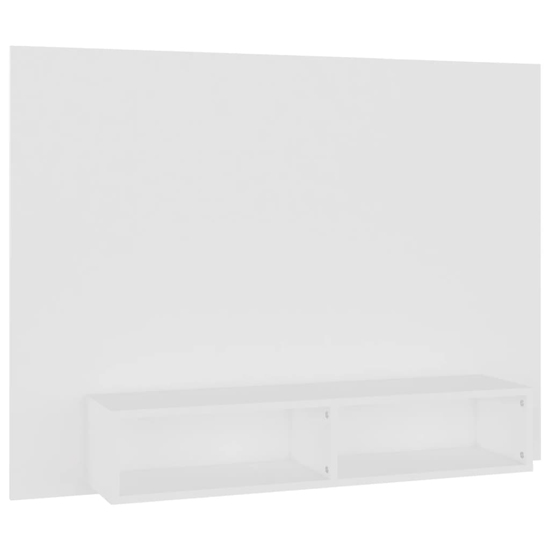 Caron Wooden Wall Entertainment Unit In White