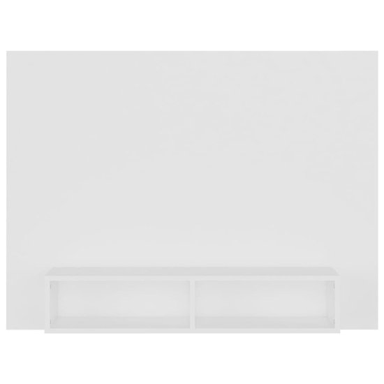 Caron Wooden Wall Entertainment Unit In White