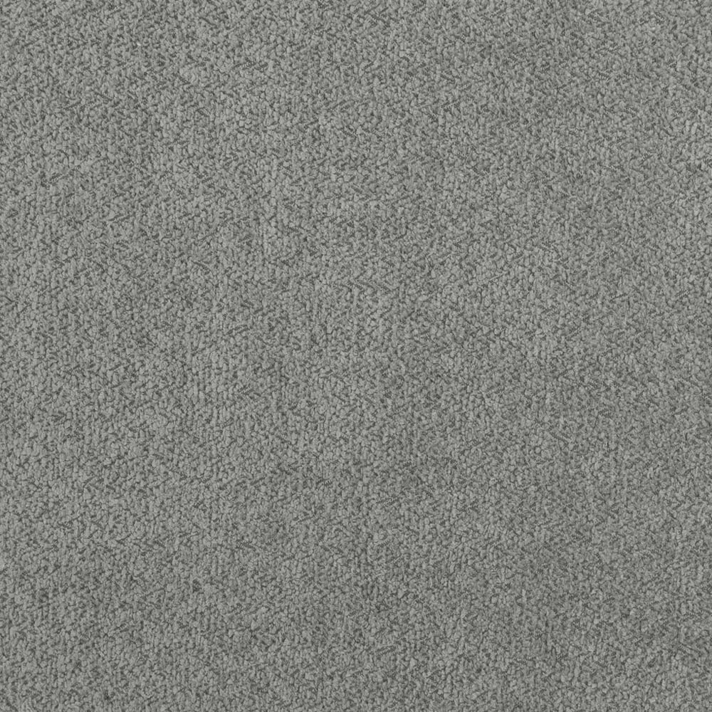 Caronia Boucle Fabric U Shaped Corner Sofa In Grey