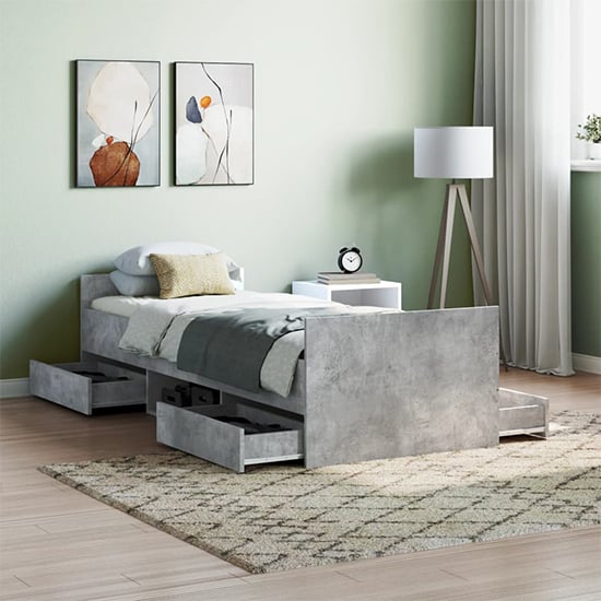 Twin bed with on sale extra bed underneath