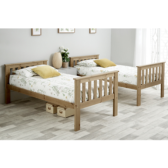 Carra Wooden Single Bunk Bed In Pine_2