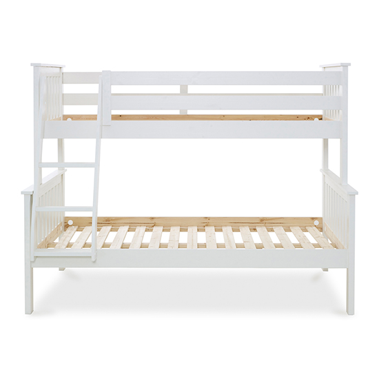 Carra Wooden Triple Bunk Bed In White_6