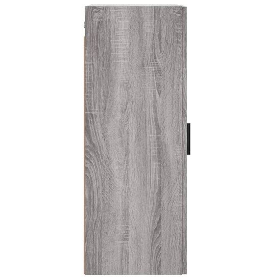 Carrara Wooden Wall Mounted Storage Cabinet In Grey Sonoma Oak