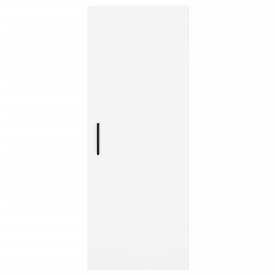Carrara Wooden Wall Mounted Storage Cabinet In White