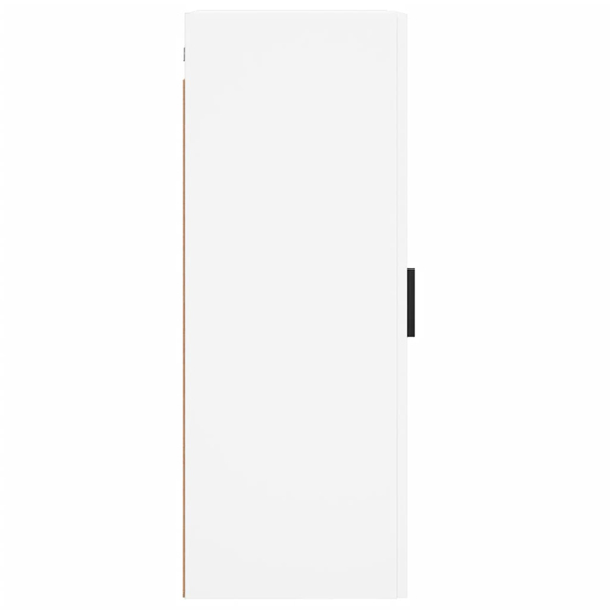Carrara Wooden Wall Mounted Storage Cabinet In White