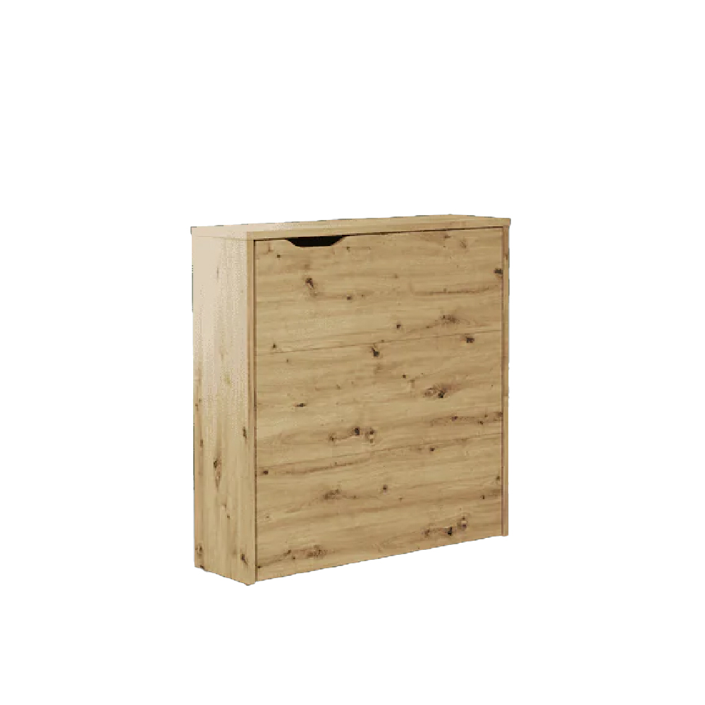 Carson 90cm Right Convertible Wooden Laptop Desk In Artisan Oak