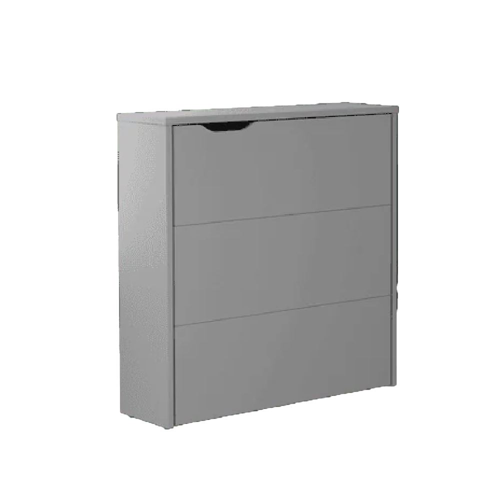 Carson 90cm Right Convertible Wooden Laptop Desk In Grey