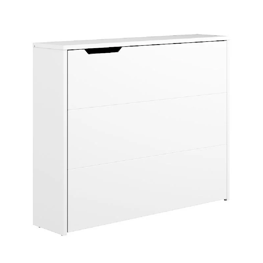 Carson Right Convertible Wooden Laptop Desk In Matt White