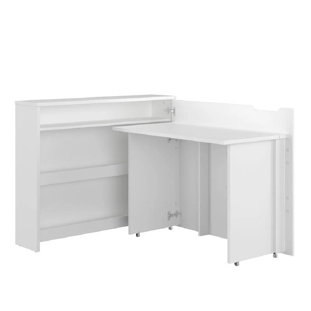 Read more about Carson right convertible wooden laptop desk in matt white