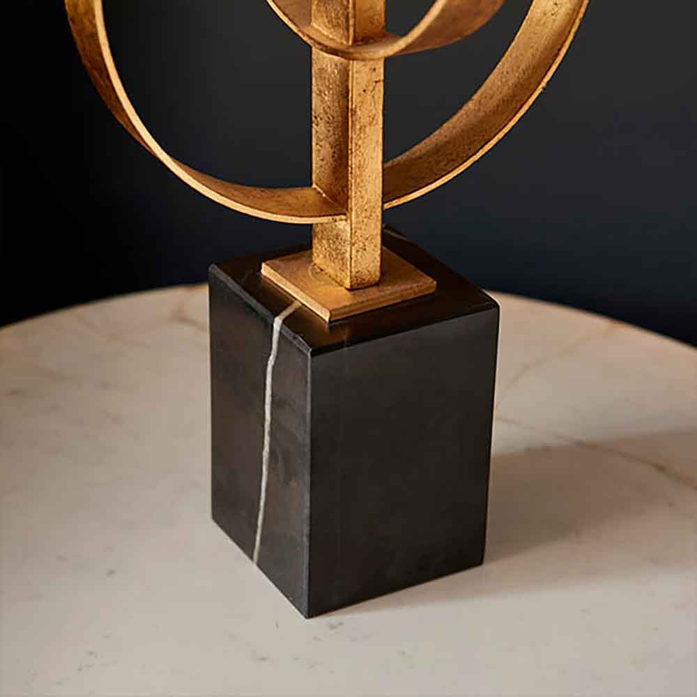 Carson Teal Fabric Table Lamp In Antique Gold