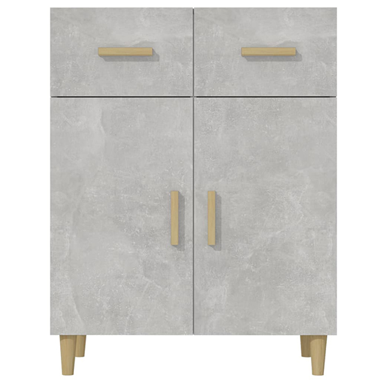 Cartier Sideboard With 2 Doors 2 Drawers In Concrete Effect