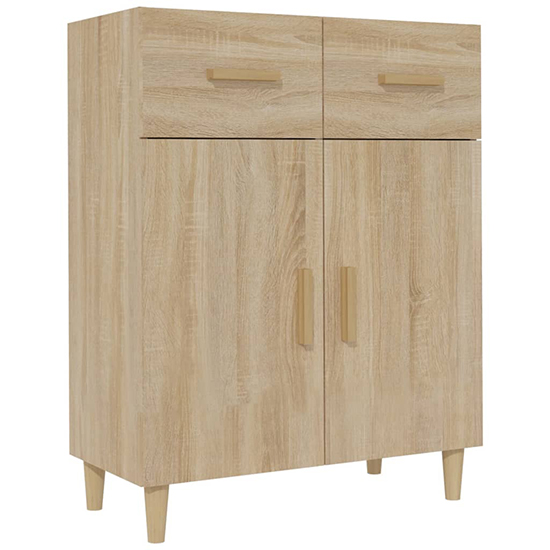 Cartier Wooden Sideboard With 2 Doors 2 Drawers In Sonoma Oak_3