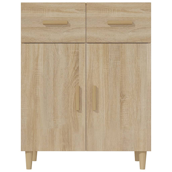 Cartier Wooden Sideboard With 2 Doors 2 Drawers In Sonoma Oak_4