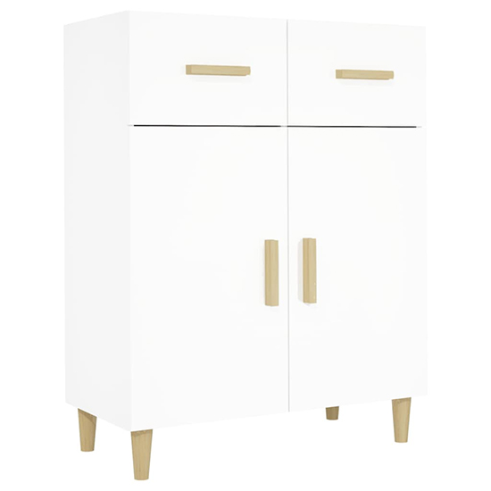 Cartier Wooden Sideboard With 2 Doors 2 Drawers In White_3