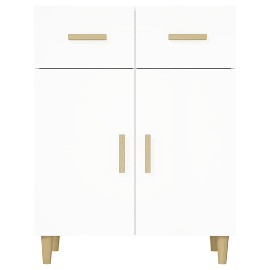 Cartier Wooden Sideboard With 2 Doors 2 Drawers In White_4