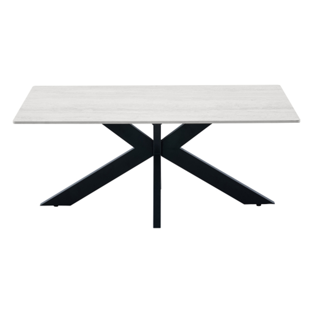 Cartmel Ceramic Top Coffee Table in Ivory