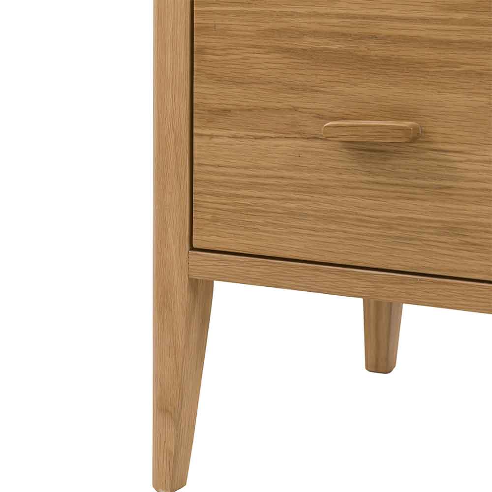 Cary Wooden Chest Of 3 Drawers In Natural