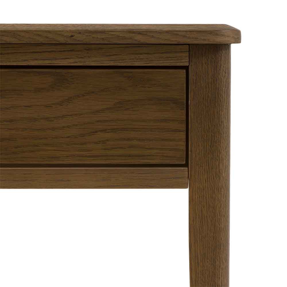 Cary Wooden Console Table With 2 Drawers In Walnut