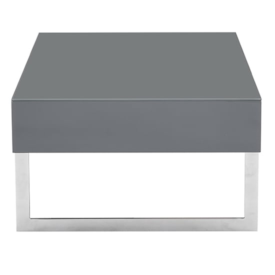 Casa High Gloss Coffee Table With 1 Drawer In Grey_6