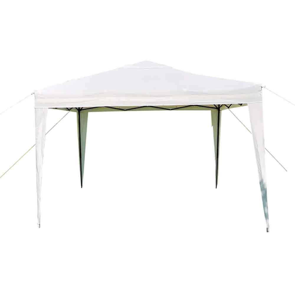 Cascais Polyester Fabric 3m x 3m Pop-Up Gazebo in Cream