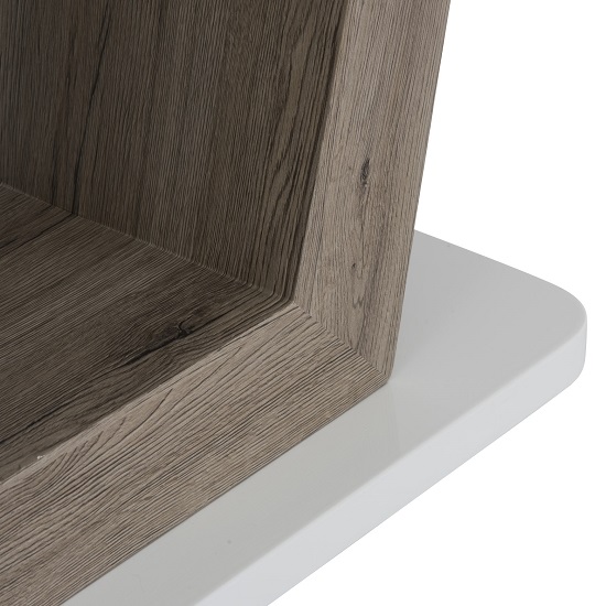 Cassie Console Table Rectangular In White High Gloss Furniture in Fashion