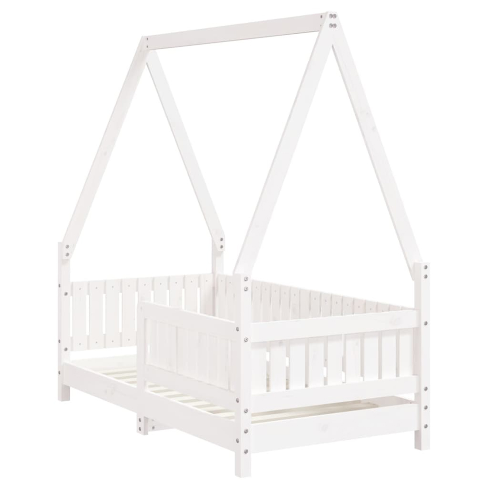 Catoosa 70x140cm Wooden Children Daybed In White