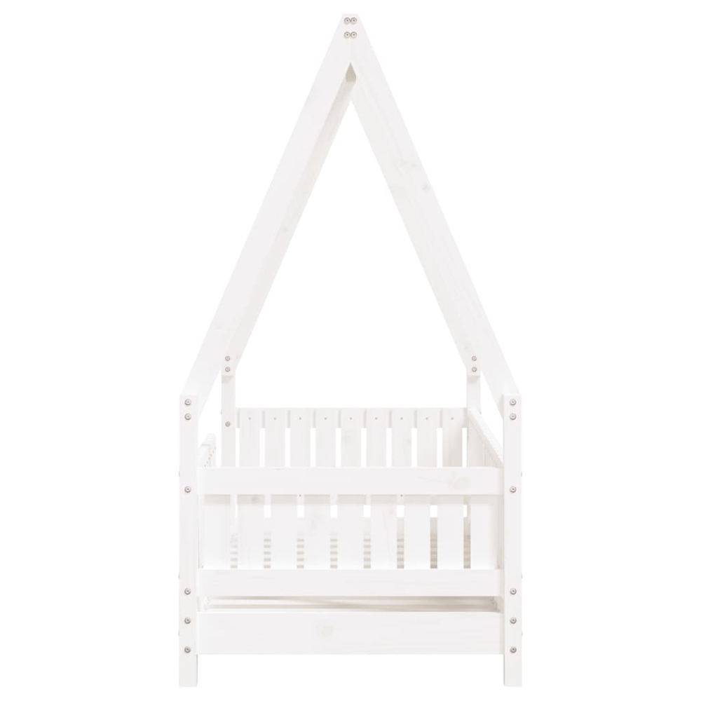 Catoosa 70x140cm Wooden Children Daybed In White