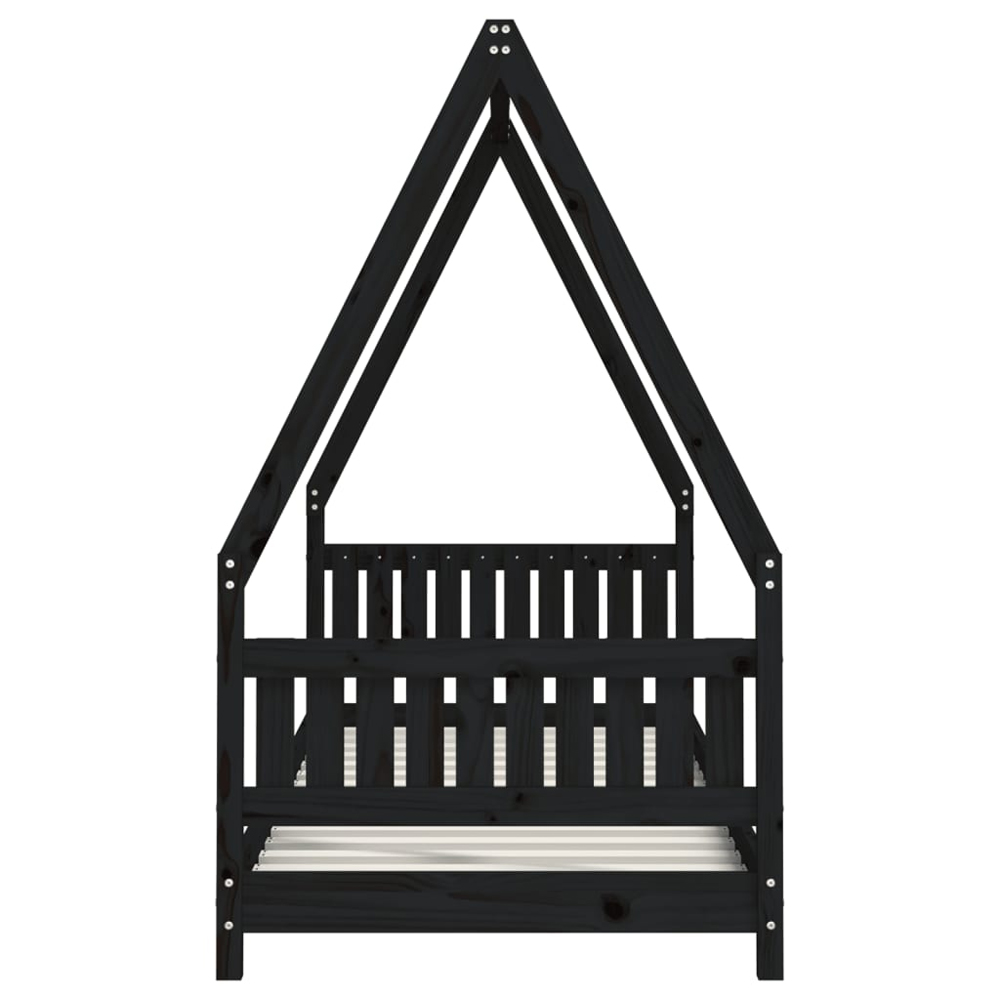 Catoosa 80x200cm Wooden Children Daybed In Black