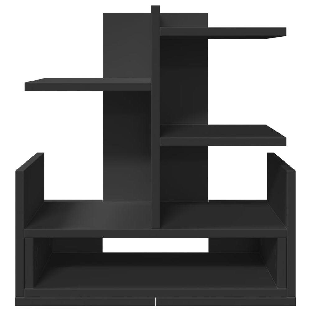 Catskill Wooden Office Desk Organiser In Black