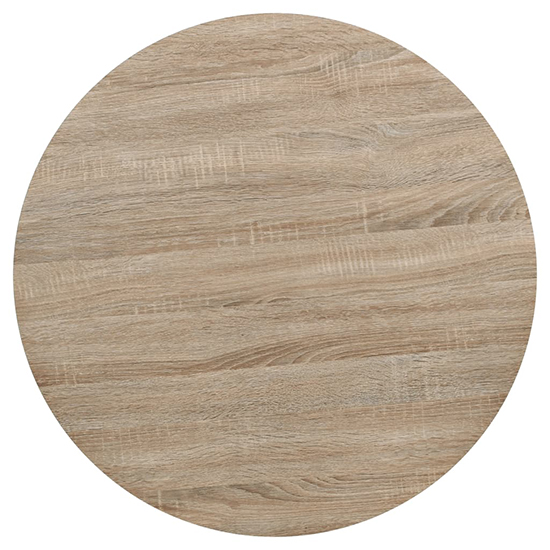 Causer Round Wooden Bistro Table In Oak