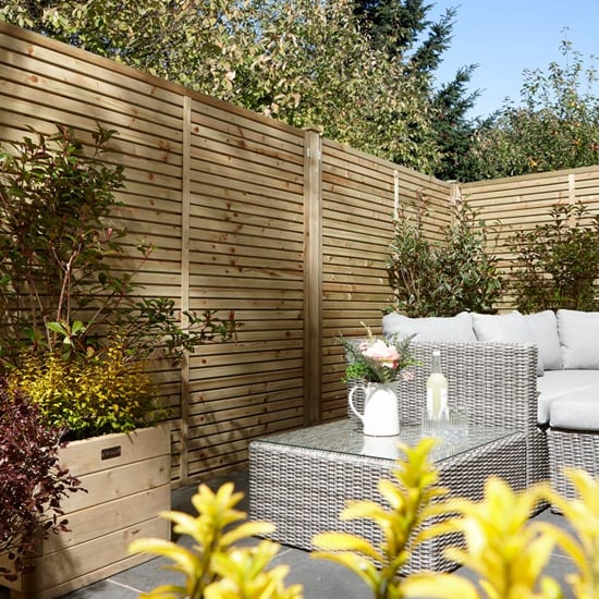 Read more about Cawsand contemporary 3x6 screen in natural timber