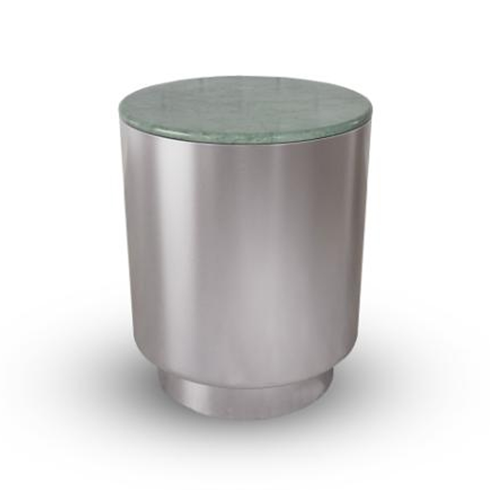 Cedartown Small Marble Top Coffee Table With Steel Base - Grey Toronto