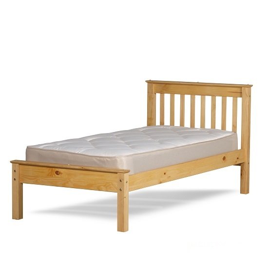 Celestas Wooden Single Bed In Waxed Pine_2