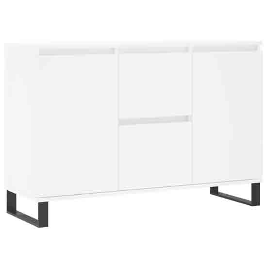 Celina Wooden Sideboard With 2 Doors 2 Drawers In White