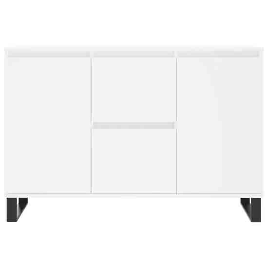 Celina Wooden Sideboard With 2 Doors 2 Drawers In White