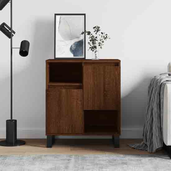 Read more about Celina wooden sideboard with 2 doors in brown oak