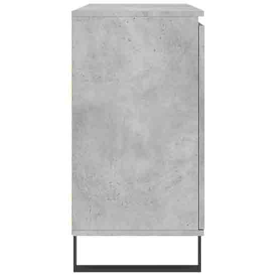 Celina Wooden Sideboard With 2 Doors 2 Drawers In Concrete Grey