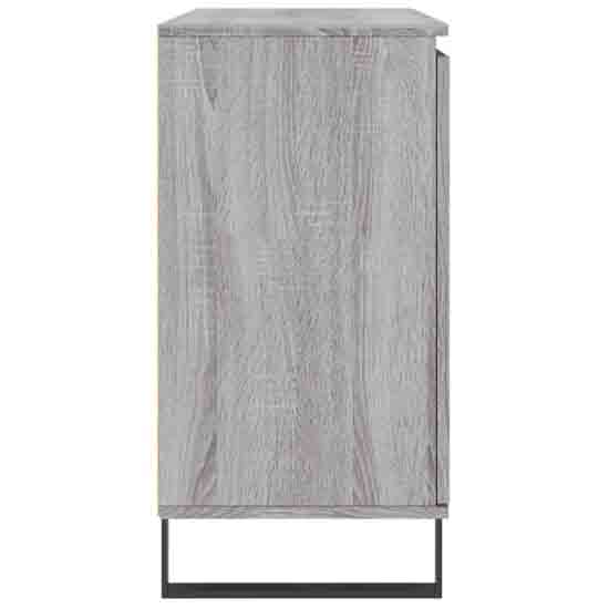 Celina Wooden Sideboard With 2 Doors 2 Drawers In Grey Sonoma