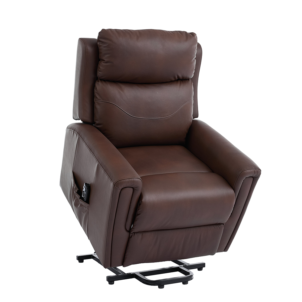 Celmor Fabric Recliner Chair in Umber