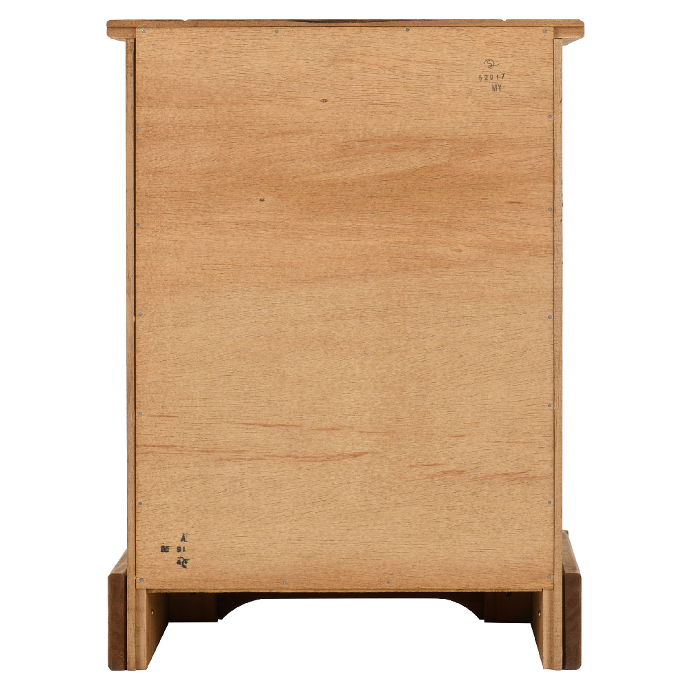 Central Wooden Bedside Cabinet With 1 Door 1 Drawer In Oak