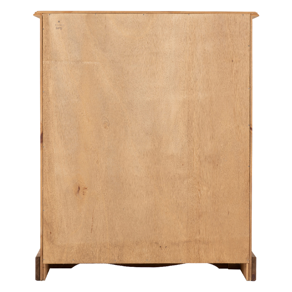 Central Wooden Bookcase With 3 Shelves In Oak