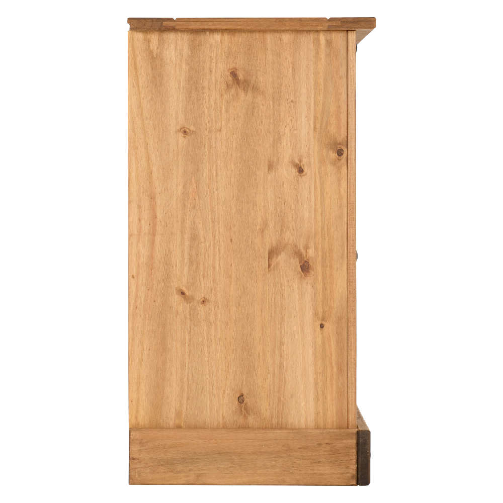Central Wooden Chest Of 3 Drawers In Oak