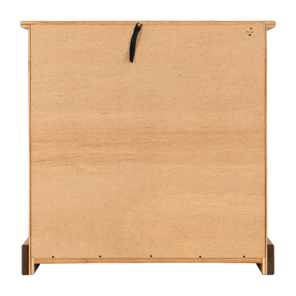 Central Wooden Chest Of 3 Drawers In Oak
