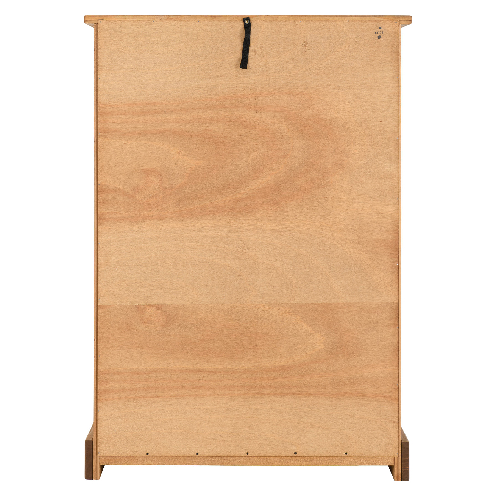 Central Wooden Chest Of 5 Drawers In Oak