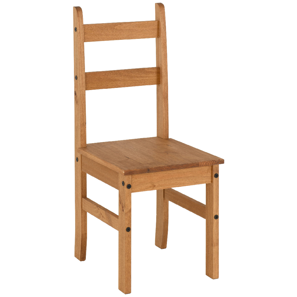 Central Wooden Dining Table Rectangular With 4 Oak Chairs